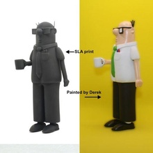 criajo pieza Dilbert dibujos animados 3d print model - Mito3D