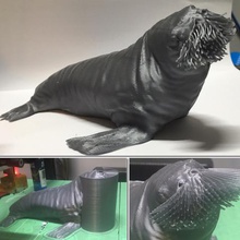 walrus game 3d print model - Mito3D
