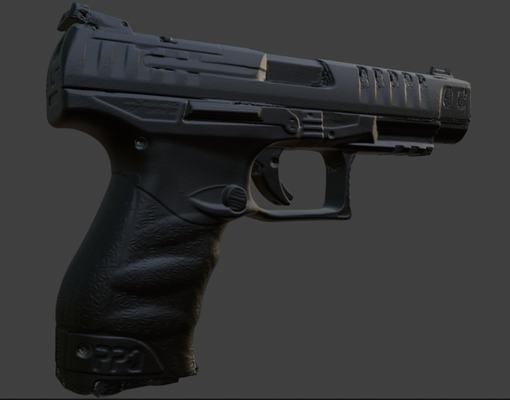 walther ppq q5 3d print model - Mito3D