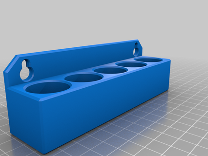 wandhalter st nder f r bit-handgriff 6056046 Tools stnder werkzeughalter werkzeughalterung tool holders boxes box containers organization storage 3d print model - Mito3D
