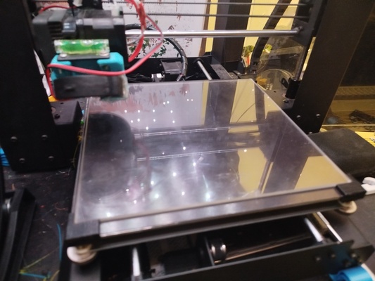 wanhao i3 glas halter unterstützung ecke werkzeuge 3d print model - Mito3D