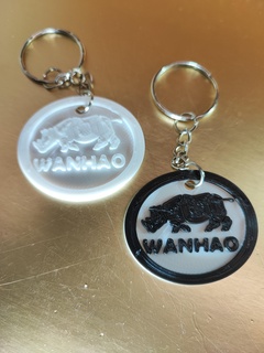 wanhao key ring key ring wanhao bricoloup bricoloup 3d 3d printer  3d print model - Mito3D