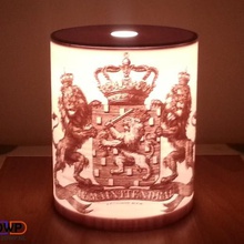 wapen van nederland coat arms netherlands lithophane lamp home holland jemaintiendrai light lighting lion lithopane decor 3d print model - Mito3D