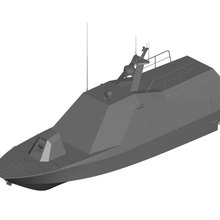 guerra barca 3d print model - Mito3D