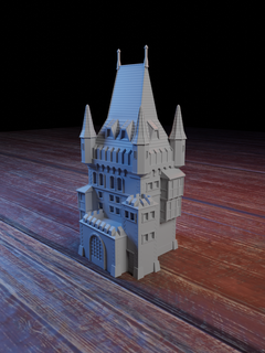war castle toy architecture anno 1404 medievel stones defence pc strategy warriors 3d print model - Mito3D