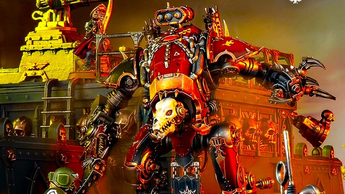 guerra cachorros caos cavaleiro salteador carnívoros perseguidor jogos martelo of wh40k escuro império demônio filhos mundo comedores morte guarda csm cão 3d print model - Mito3D