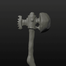 martillo de guerra art armas no molestar 3d print model - Mito3D