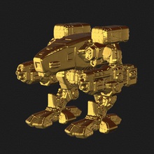 la guerra mech robot pistola.de herramienta.guerrero.el metal.guerras.de hierro.las armas de fuego.brazo.de los brazos.battletech 3d print model - Mito3D