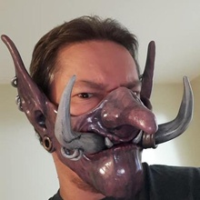 guerra dei troll warcraft maschera 3d print model - Mito3D
