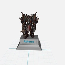 war world warcraft warrior orc horde wow game 3d print model - Mito3D