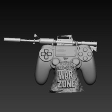 war zone ps4 control stand play games home office call of duty 3d print model - Mito3D