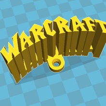 warcraft support de casque jeu 3d print model - Mito3D