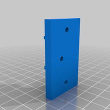 wardrobe bar support home household 3d print model - Mito3D