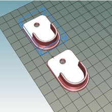 garde robe bar soutien 20 mm rail intérieur disposition placard stl Solution modulaire libre charge 3d print model - Mito3D