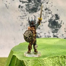 warduke 32mm escala juego de juguete wargames wargame vintage los juguetes mesa tablero la rpg pathfinder vieja escuela juegos azar las miniaturas en miniatura fantasía dungeons dragons dnd dnd5e no molestar boardgame adnd figura acción 80 28mm 3d print model - Mito3D