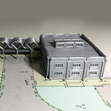 warehouse-Modell Architektur 3d print model - Mito3D