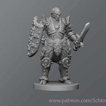 warforged ver1 Spiel - Spielzeug tabletop dungeons dragons dnd 3d print model - Mito3D