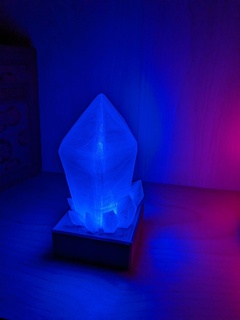 warframe belric cristal calmarlo propuesta lámpara 3d print model - Mito3D