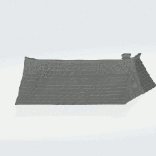 wargame brinquedo modular telhado kit jogo medieval diorama d&d wargam 3d print model - Mito3D