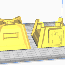 jogos guerra bunker terreno 3d print model - Mito3D