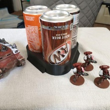 wargaming soda cans industrial silo game wargaming warhammer 40k soda cans industrial silo 3d print model - Mito3D