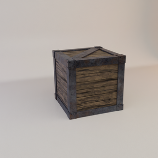 wargaming terrain crate Game crate miniature scenery storage wargaming terrain container  3d print model - Mito3D