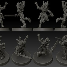 warhammer 40k - storm guardians 3d print model - Mito3D