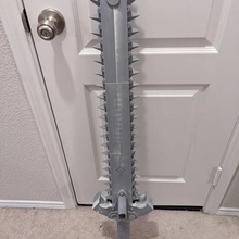martelo guerra 40k geada espada espaço Lobos escala suporte jogos cosplay cadeia Fenris 3d print model - Mito3D