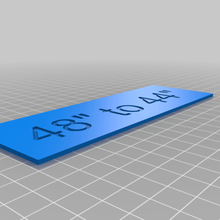 warhammer 40k minimum tahta boyutu işaretleri oyunlar 3d print model - Mito3D