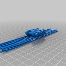 warhammer 40k train system - 3 axl bogie game mechanical toys model 3d print model - Mito3D