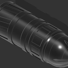 warhammer bolter yuvarlak oyun 40000 40 k vida tabancası kurşun space marine sahne 3d print model - Mito3D