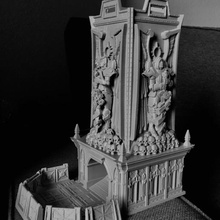 warhammer Festung Opfer Würfel-Turm Spiel adepta sororitas 40k Spiele 3d print model - Mito3D
