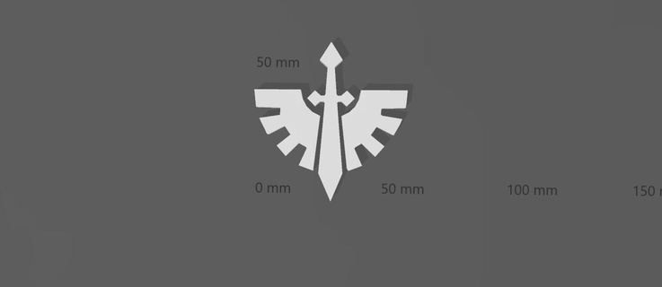 warhammer logo decoration wall 40k 30k video game eagle 3d print model - Mito3D