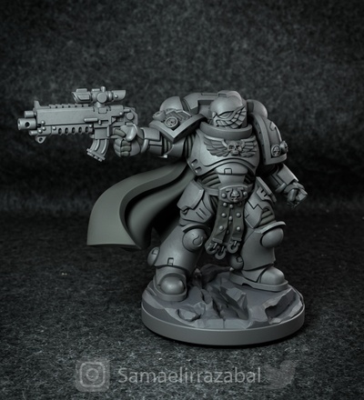 martillo guerra miniatura fanart1 gratis ultramarino warhammer40k juego mesa 3d print model - Mito3D