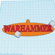 Warhammer işaret 40k wh wh40k aos tasarım fanart 3d print model - Mito3D