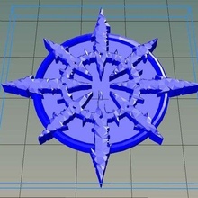 warhammer styled impurity seal fashion chaos khaos space marine costume 3d print model - Mito3D