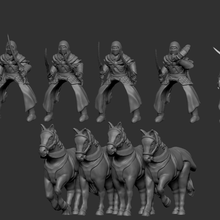 warlock acolytes assassin elf dreadelf sidekicks 9th age 28mm fantasy miniature 3d print model - Mito3D