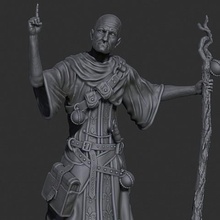 warlock art 3d-arte 3d print model - Mito3D