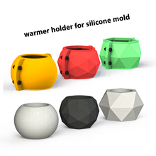 warmer holder silicone mold tool concrete 3dprint 3d print model - Mito3D
