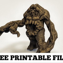 warp beast game chaos demon lovecraftian miniature spawn wargame toy 3d print model - Mito3D