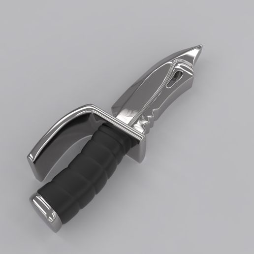 warpath knife 3D print model - Mito3D