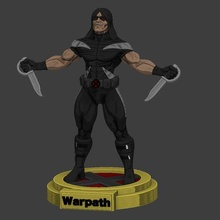 warpath men 3d print model - Mito3D