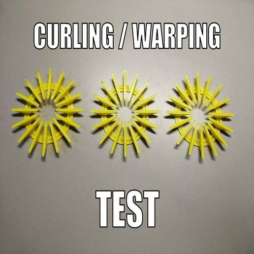 warping curling test overhang torture printer 3d_printing_tests 3D print model - Mito3D