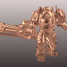 warrior 3d print model - Mito3D