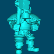 warrior gods hammer 1 3d print model - Mito3D