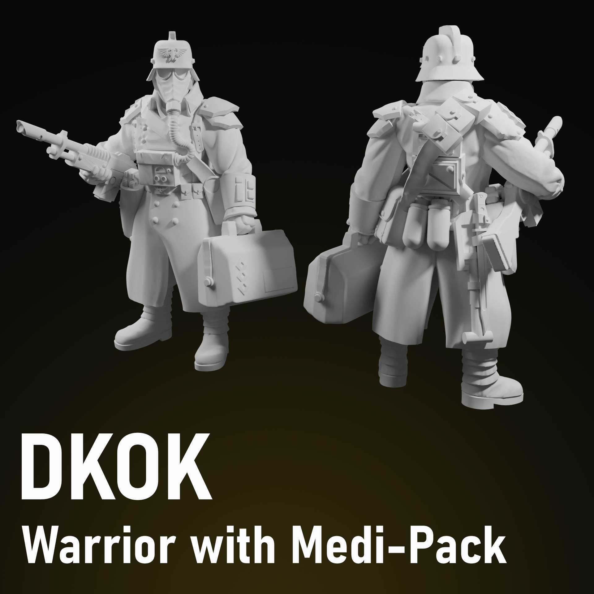 Guerreiro health pack 3D print model - Mito3D