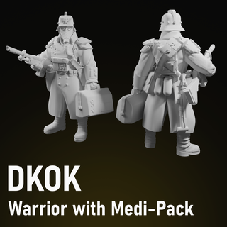 warrior health-pack 3d print model - Mito3D