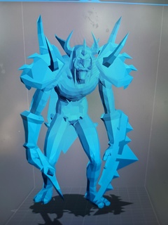 guerrier troll monde warcraft 3d print model - Mito3D