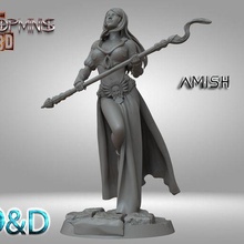 guerriero warhammer amish 3d print model - Mito3D