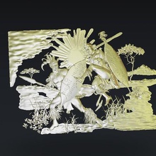 i guerrieri che lottano arte 3d print model - Mito3D